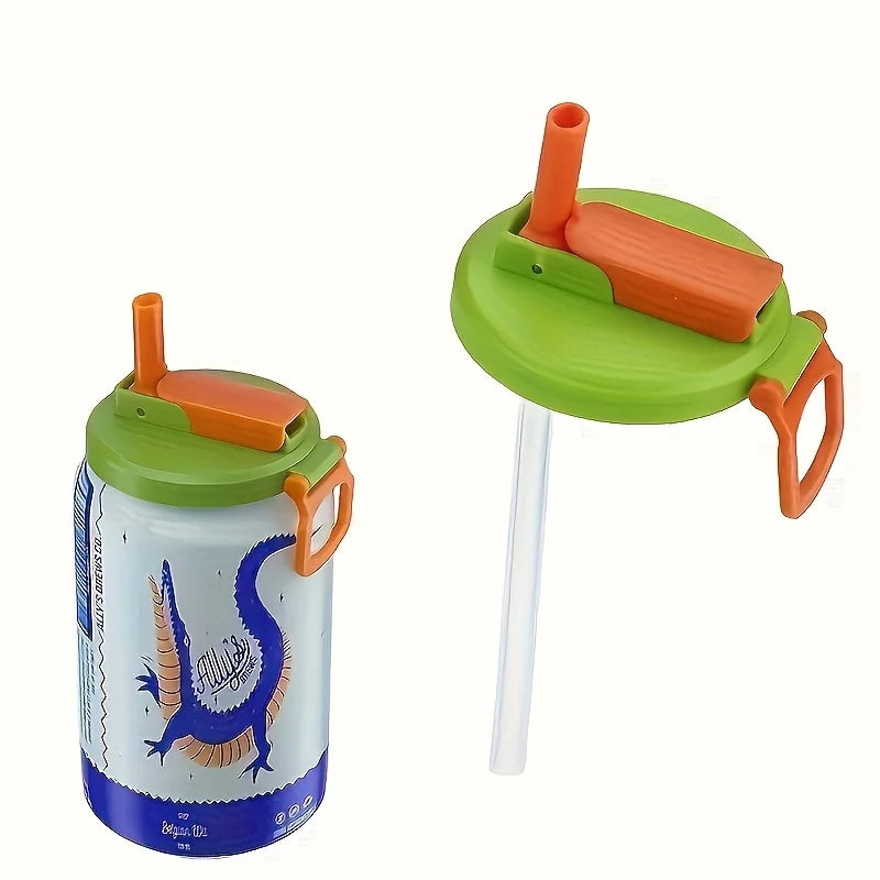 Drink – Wiederverwendbarer Dosendeckel mit Strohhalm