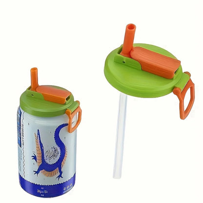 Drink – Wiederverwendbarer Dosendeckel mit Strohhalm