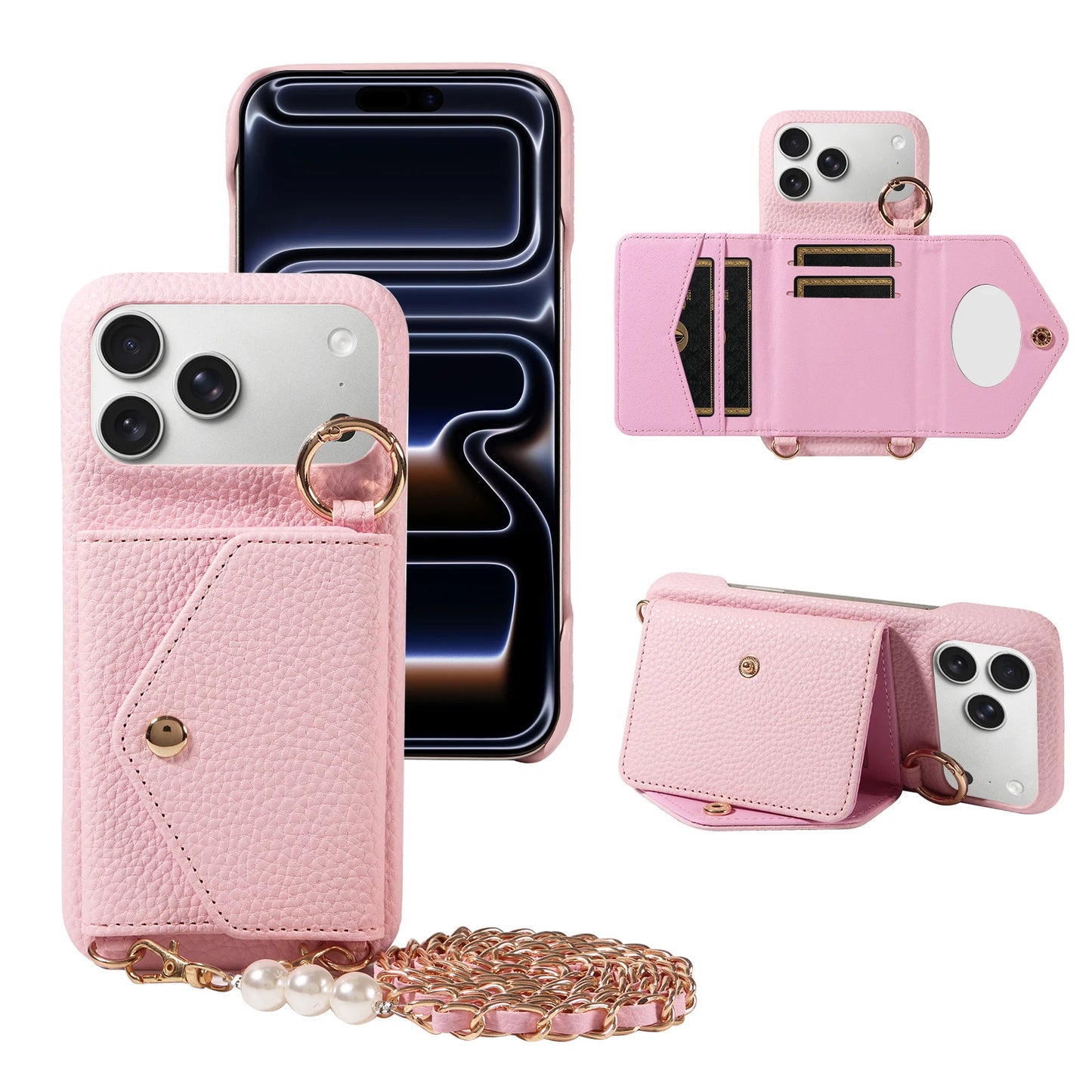 Mirror – Handyhülle mit Spiegel & Tasche