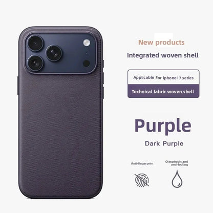 Woven – Magnetische Handyhülle mit gewebtem Design
